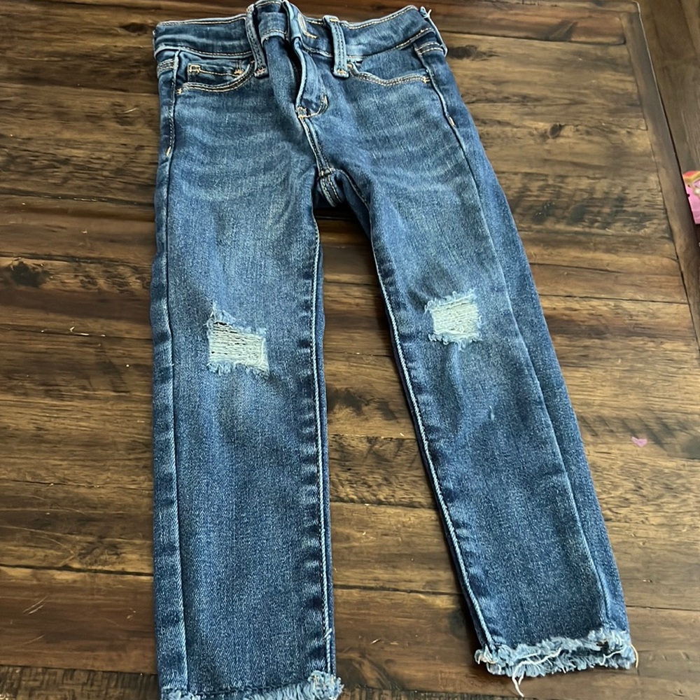 3T Old Navy Rockstar Denim Destructive Skinny Jeans